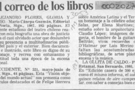 Alejandro Flores, gloria y ocaso  [artículo].