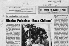 Nicolás Palacios, "Raza Chilena"  [artículo].