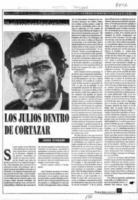 Los Julios dentro de Cortázar  [artículo] Jorge Oyarzún.