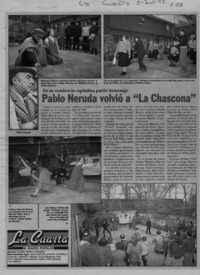 Pablo Neruda volvió a "La Chascona"