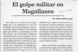 El golpe militar en Magallanes