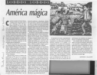 América mágica  [artículo] Antonio J. Salgado.
