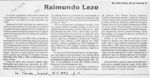 Raimundo Lazo