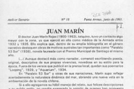 Juan Marín  [artículo].