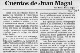 Cuentos de Juan Magal