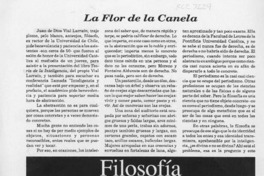 La flor de la canela  [artículo] Antonio Martínez.