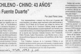 "Instituto Chileno-Chino, 43 años