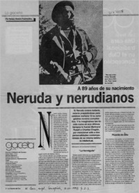 Neruda y nerudianos  [artículo] Sergio Ramón Fuentealba.