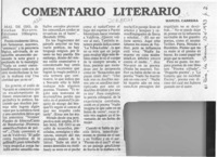 Mal de ojo  [artículo] Manuel Cabrera.