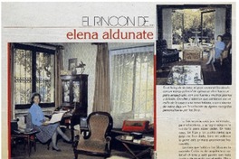 El rincón de Elena Aldunate