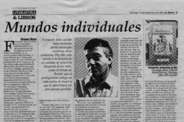 Mundos individuales  [artículo] Ramiro Rivas.