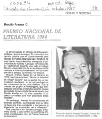 Premio Nacional de Literatura 1984