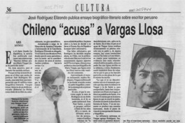 Chileno "acusa" a Vargas Llosa