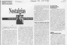 Balneario  [artículo] Rodrigo Pinto.