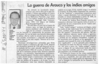 La guerra de Arauco y los indios amigos  [artículo] Sergio Martínez Baeza.