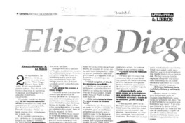 Eliseo Diego, Premio Juan Rulfo 1993  [artículo] Katiuska Rodríguez R.