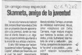Skármeta, amigo de la juventud  [artículo] José Antonio Amunátegui Ortiz.