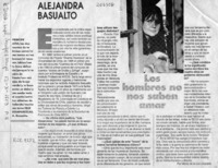 Alejandra Basualto  [artículo] María de la Luz Urquieta.