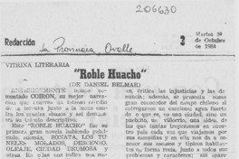 "Roble huacho"