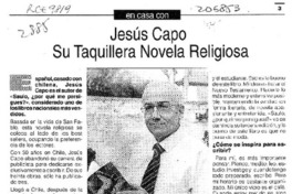 Jesús Capo, su taquillera novela religiosa  [artículo] Magaly Avila Salinas.