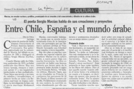 Entre Chile, España y el mundo árabe  [artículo] Oscar Vega.