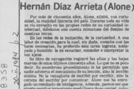 Hernán Díaz Arrieta (Alone)