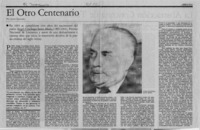 El otro centenario  [artículo] Jaime Quezada.