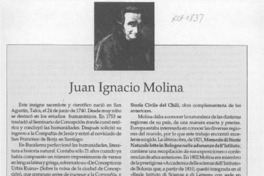 Juan Ignacio Molina  [artículo].