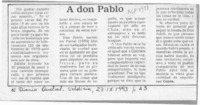 A don Pablo  [artículo] Cejota.
