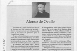 Alonso de Ovalle  [artículo].