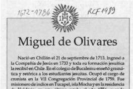Miguel de Olivares  [artículo].