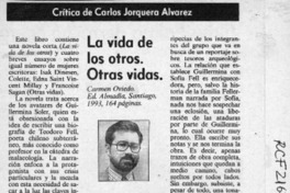 La vida de los otros, otras vidas  [artículo] Carlos Jorquera Alvarez.