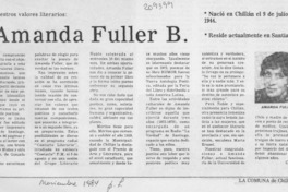 Amanda Fuller B.