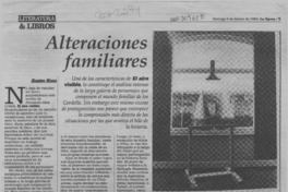 Alteraciones familares  [artículo] Ramiro Rivas.