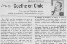 Goethe en Chile