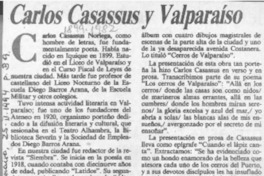 Carlos Casassus y Valparaíso  [artículo] A. Simpson T.