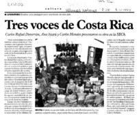 Tres voces de Costa Rica  [artículo].