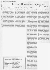 Juvenal Hernández Jaque  [artículo] C. R. I.