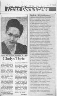 Gladys Thein  [artículo] Vitalo Raysa.