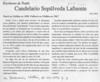 Candelario Sepúlveda Lafuente  [artículo] C. R. I.