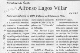 Alfonso Lagos Villar