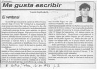 Me gusta escribir  [artículo] Yanette Sepúlveda Q.