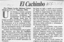 El cachimbo  [artículo] H. R. Cortés.