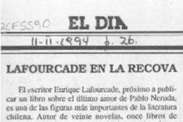 Lafourcade en La Recova  [artículo].