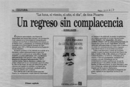 Un regreso sin complacencia  [artículo] Mariano Aguirre.