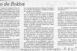 Pablo de Rokha  [artículo] Miguel Laborde.