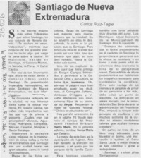 "Santiago de Nueva Extremadura