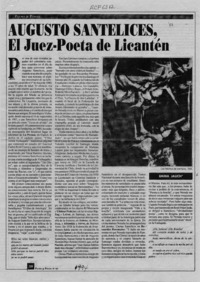 Augusto Santelices, el juez poeta de Licantén  [artículo] Emma Jauch.
