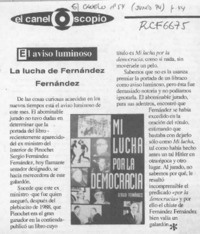 La Lucha de Fernández Fernández  [artículo].