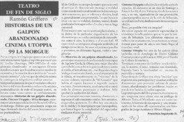 Historias de un galpón abandonado  [artículo] Francisca Izquierdo D.